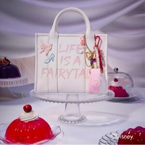 Aldo X Disney White and Pink Fairytale Tote